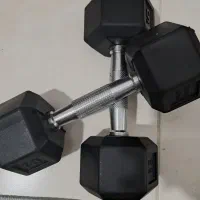 یجفت دمبل ۵ کیلویی شش ضلعی