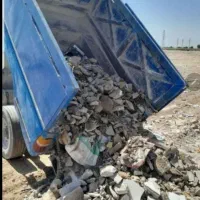 حمل شن و ماسه و آجر و نخاله ساختمانی