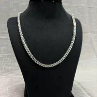 گردنبند کارتیر مکعبی مردانه، استیل رنگ ثابت