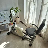 دوچرخه ثابت ورزشی مبله درحدنونو برندسمپل تایوانی|تجهیزات ورزشی|تهران, چیتگر جنوبی|دیوار