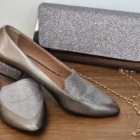 کیف کرمی زنانه و ست کیف و کفش مجلسی شاین|کیف، کفش، کمربند|اصفهان, شهرک کوثر|دیوار