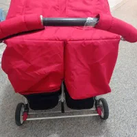 فروش کالسکه دوقلو جنس براوو بسیار تمیز و سالم.|کالسکه و لوازم جانبی|لامرد, |دیوار