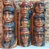 مجسمه چوبی ، سردیس گرگ|مجسمه، تندیس، ماکت|تهران, تسلیحات|دیوار