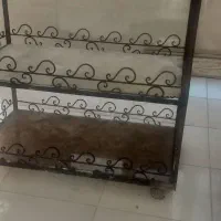 میز چرخ دار فرفوجه سه طبقه