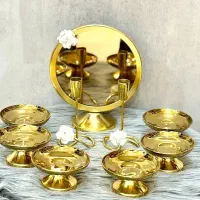 هفت سین  شمعدان آینه تکی ارسال فوری