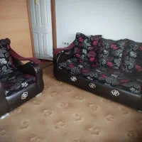 یک دست مبل چرم فروشی آستانه اشرفیه