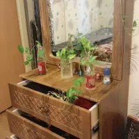 دراور آیینه دار|جاکفشی، کمد، دراور|لاهیجان, گلستان|دیوار