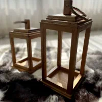 فانوس های تمام چوب|صنایع دستی و سایر لوازم تزئینی|شاندیز, |دیوار