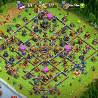 اکانت کلش آف کلنز تاون ۱۷ فروش فوری