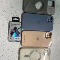 قاب آیفون ۱۳ نرمال و محافظ لنز
