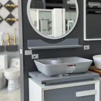 فول ست روشویی کابینی pvc با سنگ و آیینه باکس|مصالح و تجهیزات ساختمان|تهران, بروجردی|دیوار