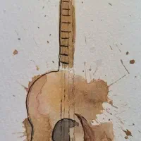 آموزش گیتار و نقاشی