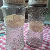 بانکه شیشه ای دو لیتری