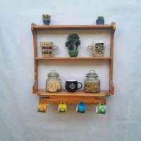 ۴ طرح مختلف شلف چوبی دیواری