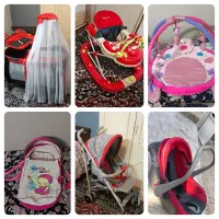 تخت پارک ، کالسکه، ساک حمل، کلیر،تشک بازی روروک