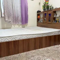 تخت خواب دونفره با تشک دونفره|تخت و سرویس خواب|ری, منصوریه منگل|دیوار