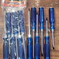 پیچ گوشتی ۶ عددی ضربه و آچارخور سر آهنربایی