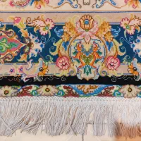 زرع ونیم دستباف تبریز خطیبی گل ابریشم افت قیمت کرد|فرش|تهران, بازار|دیوار