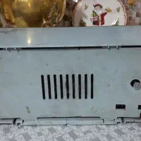 رادیو لامپی ساعت دار آنتیک و کلکسیونی|کلکسیون اشیاء عتیقه|مشکیندشت, |دیوار