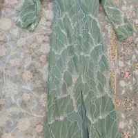 سایز ۴۰تا ۴۲ مجلسی سنگ دوزی شده استر ساتن|لباس|سراب, |دیوار