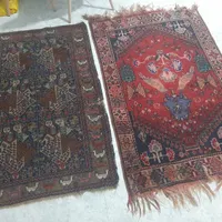 ۲عدد قالیچه عتیقه دست باف