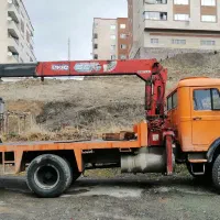 جرثقیل و سبد بالابر اجاره ی 5 تن، دکل 16 متر محمدی