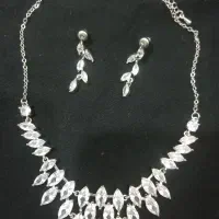 سرویس گردنبند گوشواره نقره مجلسی|بدلیجات|کردکوی, |دیوار