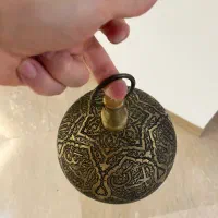 زنگوله زور خونه ای برنجی سنگین|کلکسیون اشیاء عتیقه|تهران, آبشار تهران (دریاچه)|دیوار