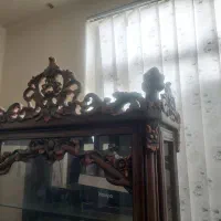 بوفه سالم منبت کاری چوب راش|بوفه، ویترین، کنسول|دزفول, |دیوار