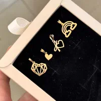 انواع پلاک گوشواره و.. طلا  مستقیم از تولید کننده