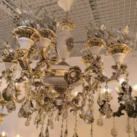 لوستر سلطنتی کریستالی|لوستر و چراغ آویز|اهواز, مهرشهر|دیوار