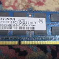 رم لپ‌تاپ DDR3 - دو عدد‌ ۲‌ گیگ (الپیدا و نانیا)