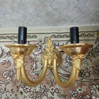 دیوارکوبفلزیآبکاریشده|لوستر و چراغ آویز|الوند, |دیوار