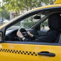 راننده خانم