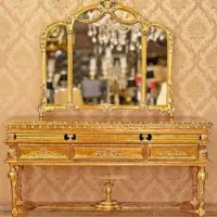 آینه کنسول چوبی آواتار(کد۱۸)