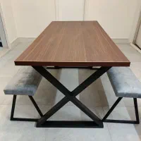 میزونیمکت غذاخوری۴نفره شیک قیمتو پایین گذاشتم