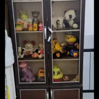 کمد کتابخانه و میز نهارخوری ، روکش