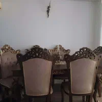 مبل سلطنتی هفت نفره ناهارخوری شیش نفره|مبلمان خانگی و میز عسلی|ساری, |دیوار