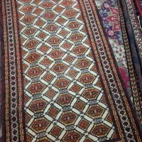 کناره دستباف به متراژ ۱/۹۰ در ۱ متر