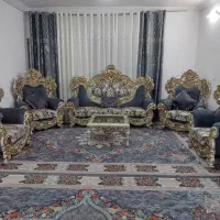 مبل شاهنشین|مبلمان خانگی و میز عسلی|اصفهان, تخت فولاد|دیوار