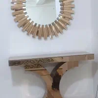 آینه کنسول جدید و زیبا|بوفه، ویترین، کنسول|مسجد سلیمان, |دیوار