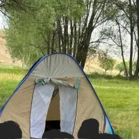 چادر مسافرتی ۱۰ نفره بزرگ.در حد نو
