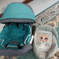 کریر پسرانه سالم و یه کیسه نوزادی هردو ۴۰۰ تومن