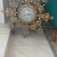 ساعت دیواری برنز زیبا ونودرعکس کاملامشخصه