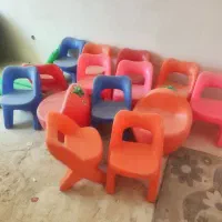 صندلی  استار کودک و میز گرد