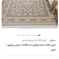 فرش ۱۲ متری ۱۲۰۰ شانه|فرش|ورامین, شهرک مدرس|دیوار