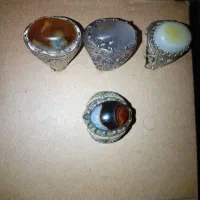 انگشترهای قدیمی نقره