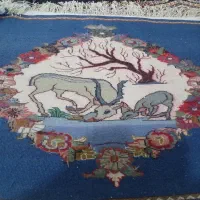 تابلو فرش جنگلی|تابلو فرش|کوهدشت, |دیوار