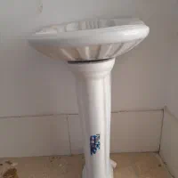 روشویی همراه پایه دست دوم