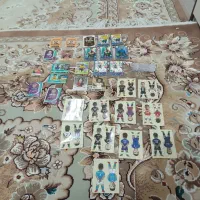 تعدادی فیگور و تعدادی کیمدی یورو ۲۰۲۴ و برچسب